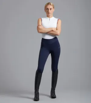 Aporia Ladies Riding Tights Glenmore Navy