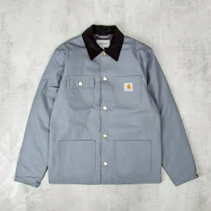 Carhartt WIP Michigan Lined Chore Coat - Dove Grey / Black Rigid