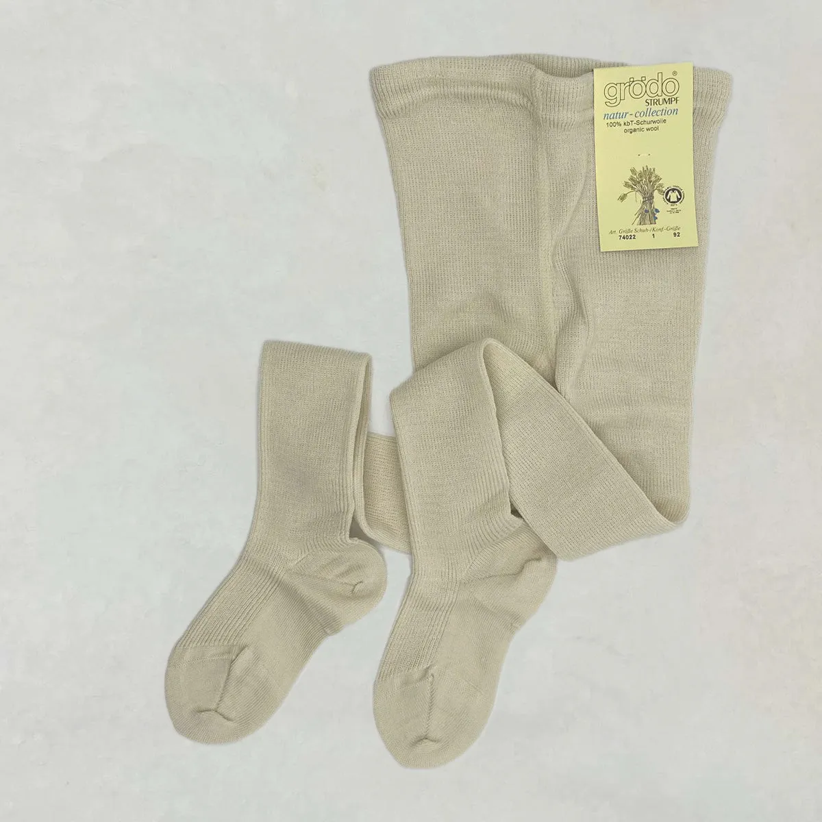 GRÖDO Organic Wool Tights for Babies/Toddlers