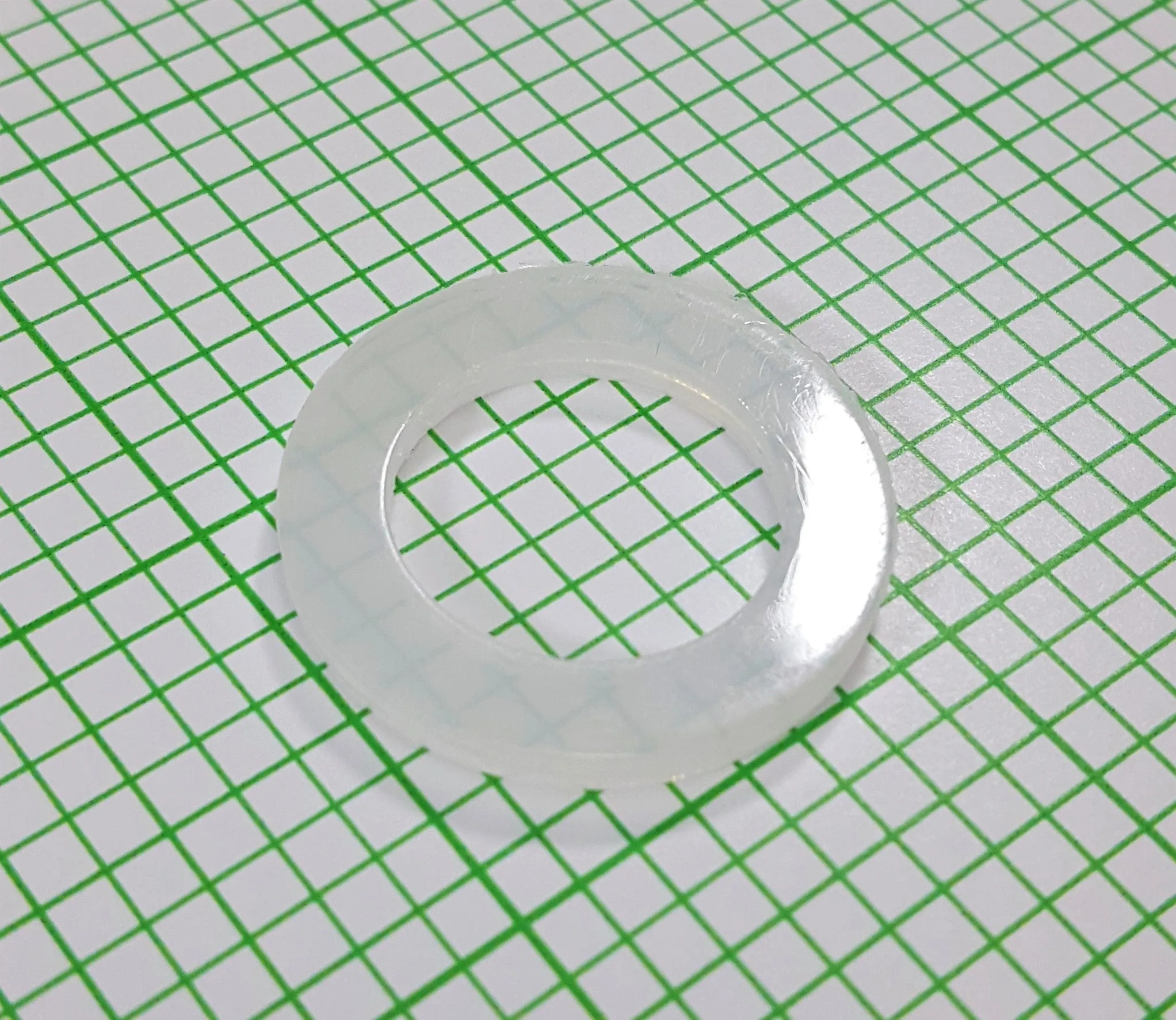 Polyethylene Water Meter Gasket 1" x 1/16" thick