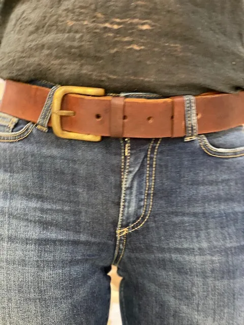 Simple Belt Tan M