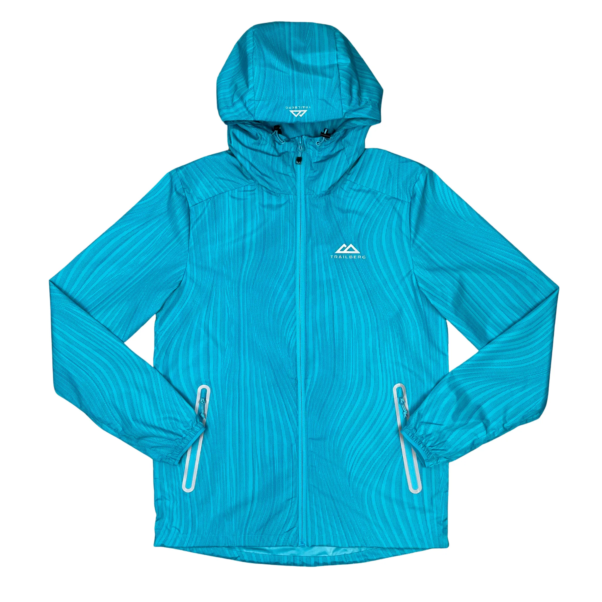 Trailberg Vertex Windbreaker - Aqua/Scuba Blue