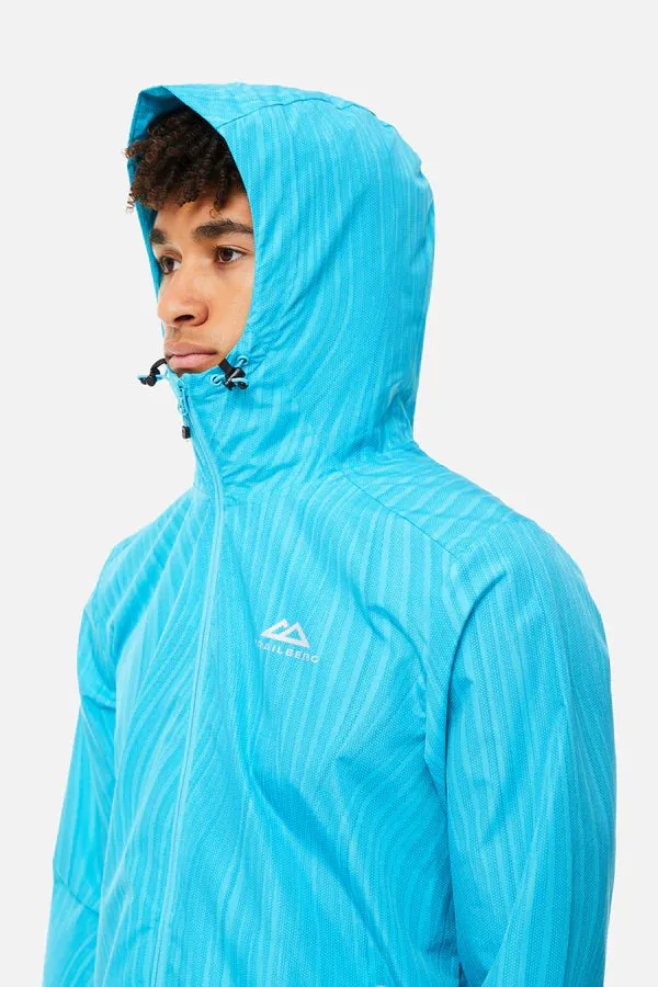 Trailberg Vertex Windbreaker - Aqua/Scuba Blue