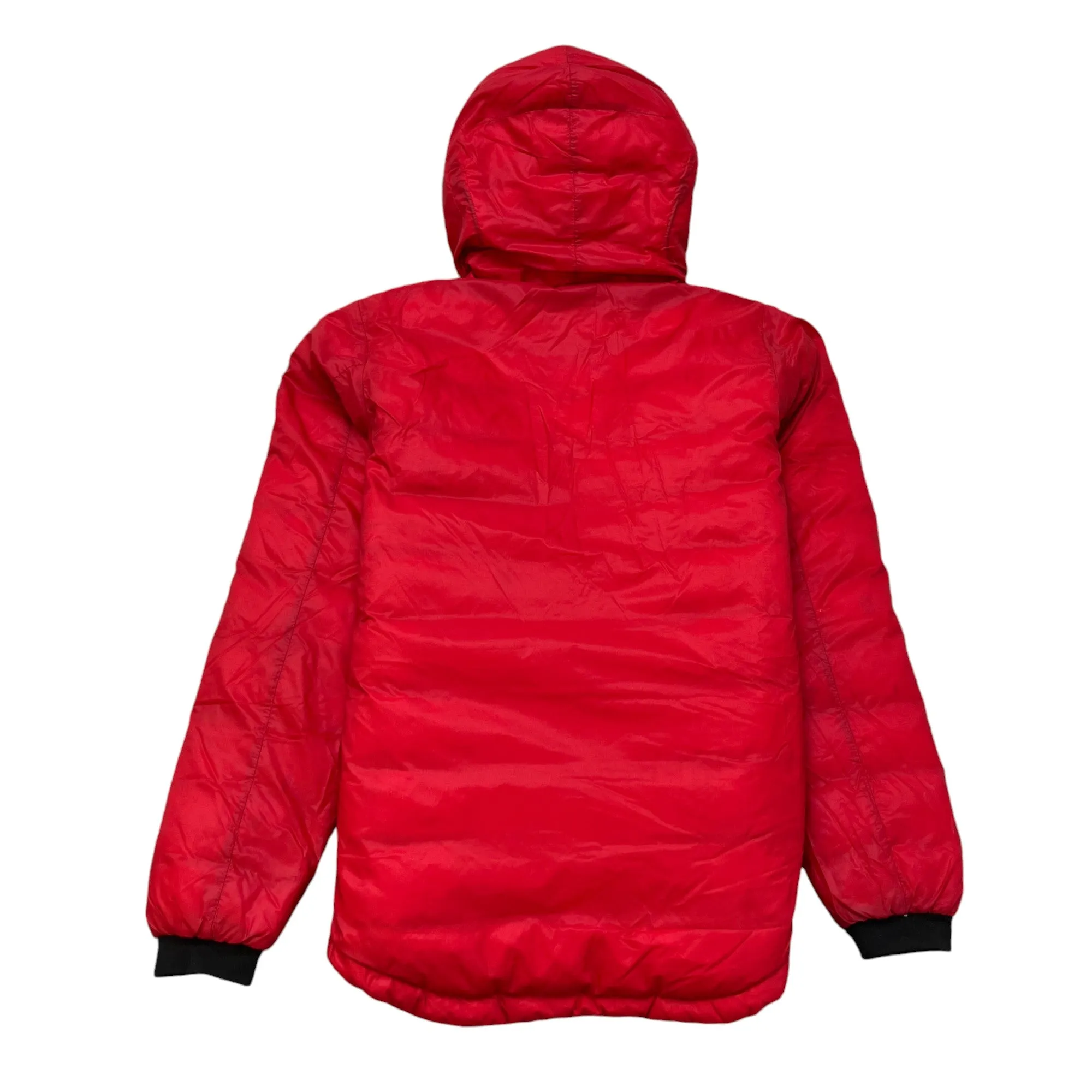 Women's Camp Hoody Down Jacket Red Size S