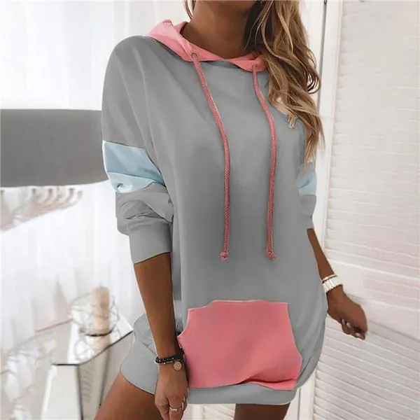 Women's Fashion Warm Loose Pullover Dress